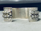 Exceptional Vintage Native American Navajo Royston Turquoise Sterling Silver Bracelet-Nativo Arts