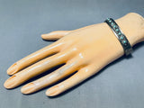 Lovely Vintage Native American Navajo Mexican Sonoran Turquoise Sterling Silver Bracelet-Nativo Arts