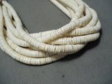 Unbelievable Vintage Santo Domingo Shell Necklace Native American Old-Nativo Arts