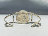 Marvelous Vintage Native American Navajo Morenci Turquoise Sterling Silver Bracelet-Nativo Arts