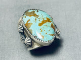 Fabulous San Felipe 8 Turquoise Sterling Silver Ring-Nativo Arts