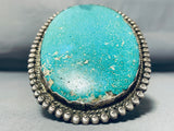 Museum Quality Vintage Native American Navajo Turquoise Sterling Silver Bracelet-Nativo Arts