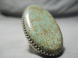 Magnificent Navajo #8 Turquoise Sterling Silver Ring Native American-Nativo Arts