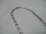 Magnificent Old Coin Sterling Silver Graduating Necklace-Nativo Arts
