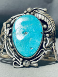 Herb Begay Vintage Native American Navajo Silver Qworks Galore Sterling Bracelet-Nativo Arts