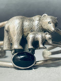 Mommabear Vintage Southwest Sterling Silver Bracelet Cuff-Nativo Arts