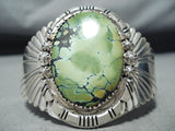 Stunning Navajo Damale Turquoise Sterling Silver Bracelet Native American-Nativo Arts