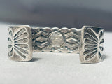 Rainbow Stones Vintage Southwest Sterling Silver Bracelet-Nativo Arts