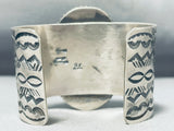 One Of The Best Native American Navajo Sugilite Sterling Silver Bracelet Cuff-Nativo Arts