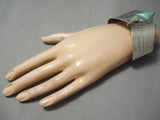 Incredible!! Vintage Native American Navajo Royston Turquoise Sterling Silver Bracelet-Nativo Arts