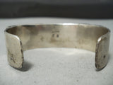 One Of The Most Unique Vintage Native American Navajo Royston Turquoise Sterling Silver Bracelet-Nativo Arts