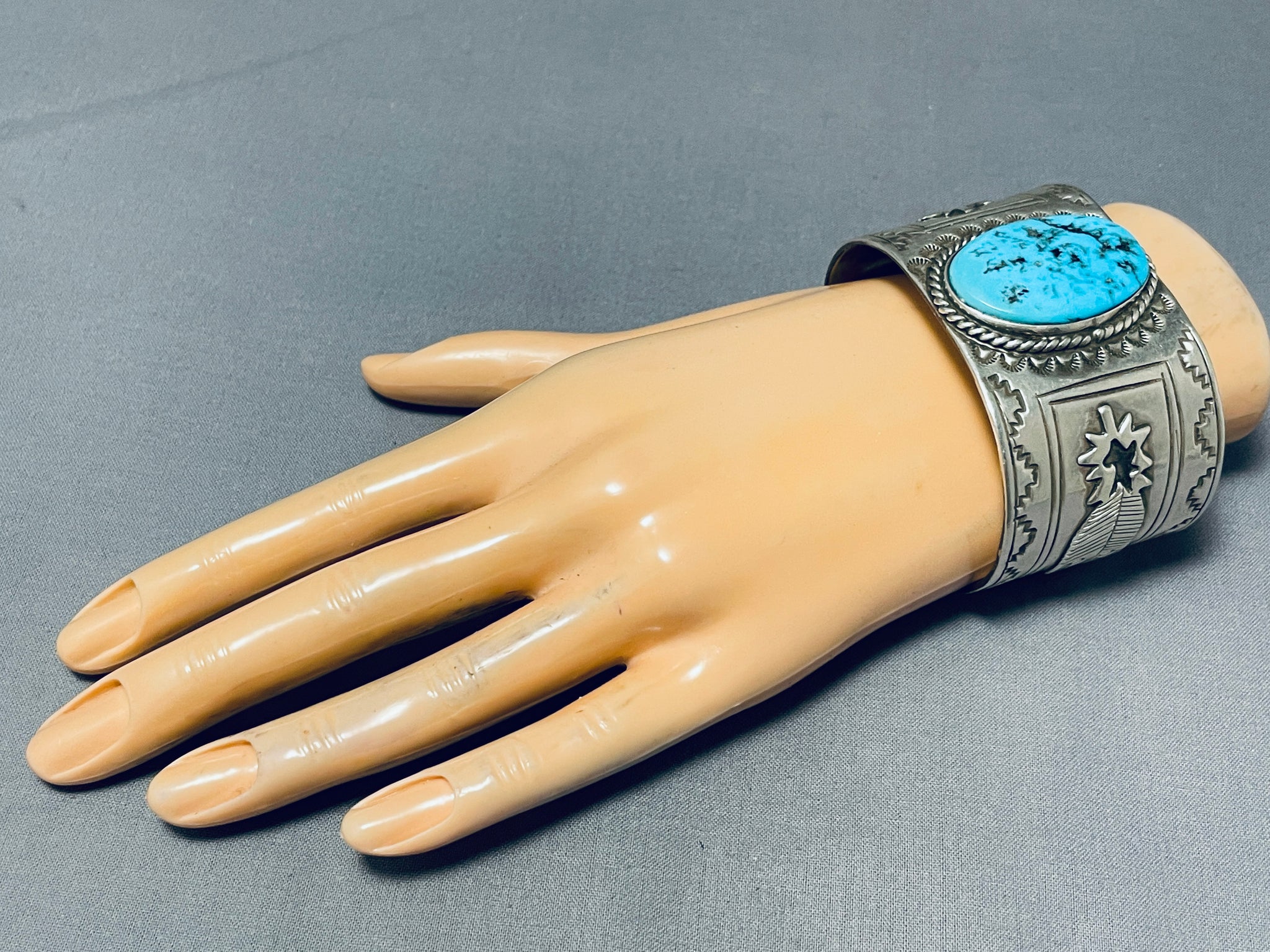 Glenn Irene Sandoval Vintage Native American Navajo Turquoise 