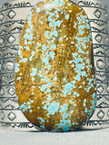 Tallest Crazy #8 Turquoise Native American Sterling Silver Bracelet-Nativo Arts