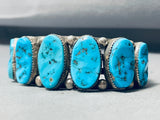 Mind Boggling Vintage Native American Navajo 7 Inch Wrist Sterling Silver Bracelet-Nativo Arts