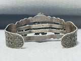 Newsworthy Vintage Native American Navajo Turquoise Sterling Silver Bracelet-Nativo Arts