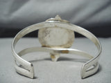 Tremendous Vintage Native American Navajo Blue Diamond Turquoise Sterling Silver Bracelet Old-Nativo Arts