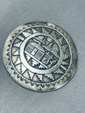 Rand Begay Native American Navajo Sterling Silver Pin/ Pendant Signed-Nativo Arts