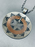 The Most Detailed Vintage Native American Navajo Sterling Silver Basket Necklace- Big-Nativo Arts