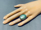 Marvelous Vintage Native American Navajo Royston Turquoise Sterling Silver Ring-Nativo Arts