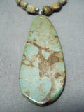 Native American Fabulous Vintage Santo Domingo Royston Turquoise Necklace-Nativo Arts