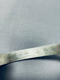 One Of The Most Detailed Vintage Native American Navajo Sterling Silver Bracelet-Nativo Arts