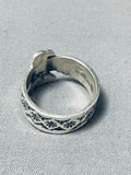 Precise Detailed Vintage Native American Navajo Sterling Silver Bird Ring-Nativo Arts
