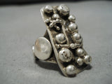 Amazing Vintage Navajo Tawny Cruz Sterling Silver Native American Ring-Nativo Arts