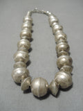 Incredible Vintage Navajo Sterling Silver Native American Necklace-Nativo Arts
