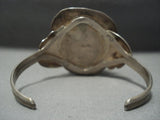 Big Vintage Navajo Royston Turquoise Sterling Native American Jewelry Silver Bracelet-Nativo Arts