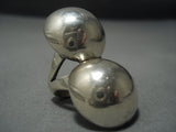 Bulbous Huge Vintage Navajo Sterling Native American Jewelry Silver Ring Old-Nativo Arts