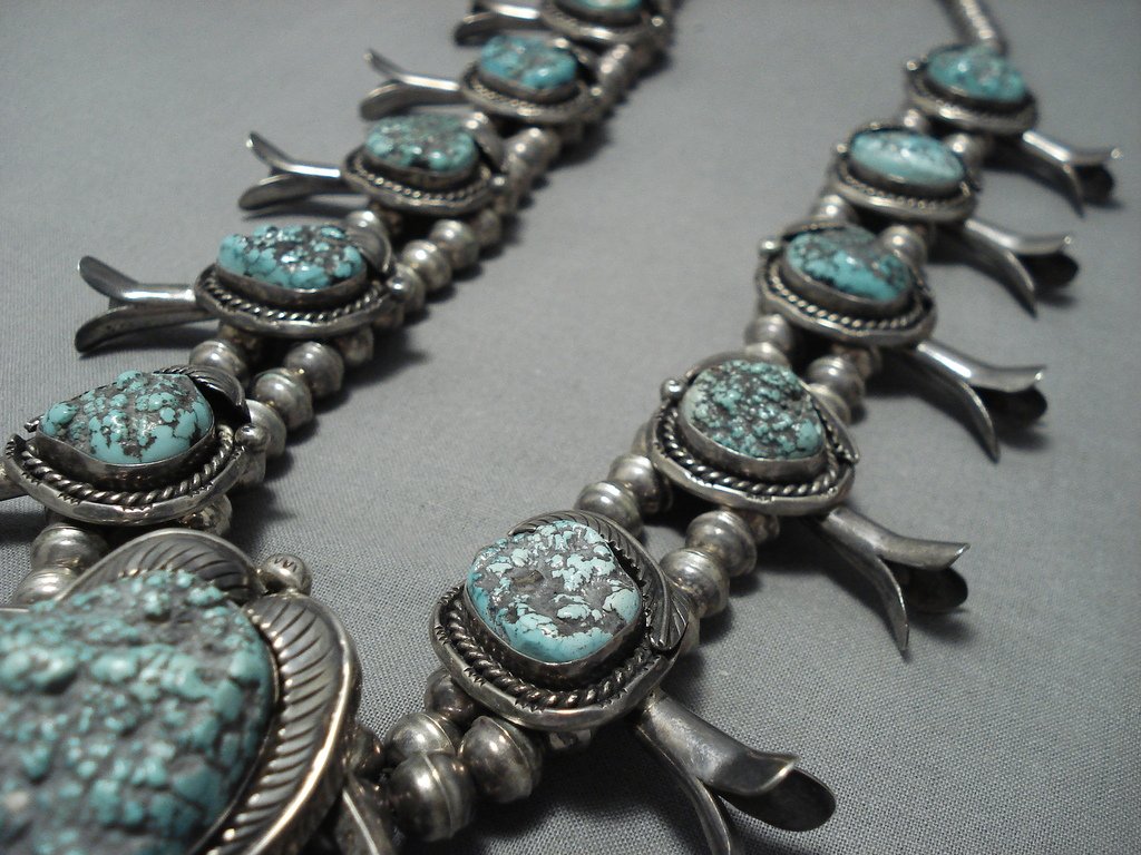Burt George!! Vintage Native American Jewelry Navajo Turquoise