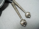 Noteworthy Vintage Native American Hopi Sterling Silver Bolo-Nativo Arts