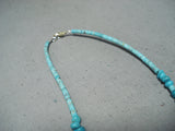 Beautiful Vintage Navajo Turquoise Necklace Native American Old-Nativo Arts