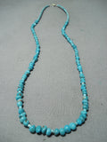 Beautiful Vintage Navajo Turquoise Necklace Native American Old-Nativo Arts