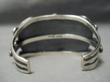 One Of Best Verdy Jake Vintage Native American Navajo Turquoise Sterling Silver Bracelet-Nativo Arts