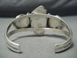 Magnificent Zuni Turquoise Sterling Silver Bracelet Native American-Nativo Arts