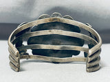 One Of The Best Vintage Museum Royston Turquoise Native American Navajo Sterling Silver Bracelet-Nativo Arts