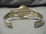 Amazing Vintage Native American Navajo Carico Lake Turquoise Sterling Silver Bracelet Old-Nativo Arts