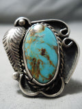 Wonderful Vintage Native American Navajo Royston Turquoise Sterling Silver Ring-Nativo Arts