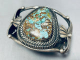 Huge Museum Vintage Native American Navajo Royston Turquoise Sterling Silver Bracelet Old-Nativo Arts