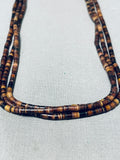 Native American Traditional Longer Vintage Santo Domingo Heishi Necklace-Nativo Arts