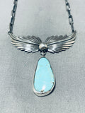 Alluring San Felipe 8 Turquoise Sterling Silver Necklace-Nativo Arts