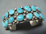 Kathleen Navajo Turquoise Sterling Silver Bracelet Native American-Nativo Arts