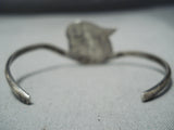Exquisite Vintage Native American Navajo Royston Turquoise Sterling Silver Bracelet Old-Nativo Arts