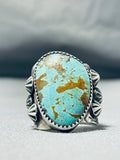 Fabulous San Felipe 8 Turquoise Sterling Silver Ring-Nativo Arts