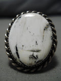 Amazing Vintage Native American Sterling Silver John Begay Ring-Nativo Arts