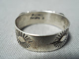 Special Navajo Coral Sterling Silver Ring Native American-Nativo Arts