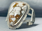 The Best Jo Tso White Agate Vintage Native American Navajo Sterling Silver Bracelet-Nativo Arts