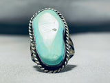 Wonderful Vintage Native American Navajo Turquoise Sterling Silver Ring-Nativo Arts