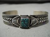 Important Darrell Cadman Vintage Native American Navajo Sterling Silver Bracelet-Nativo Arts